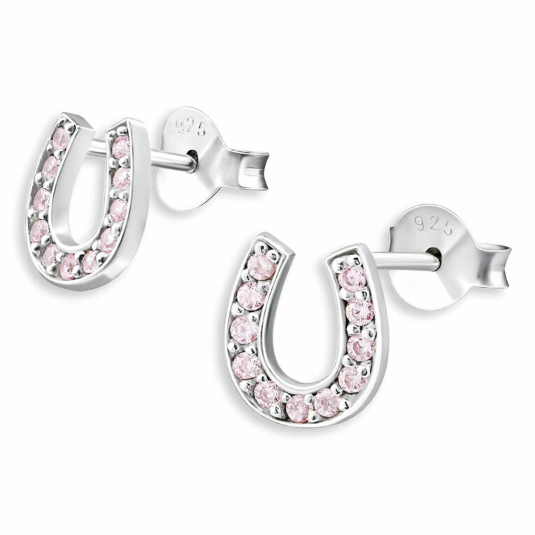 Kleine Hufeisen Gl?cksbringer Ohrringe aus 925 Silber IN UNSEREM Hundeshop günstig kaufen