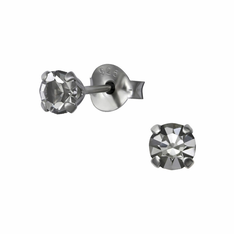 Kristall Ohrringe aus 925 Silber IN UNSEREM Hundeshop günstig kaufen