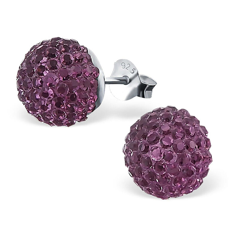 Kugel Ohrringe aus 925 Silber IN UNSEREM Hundeshop günstig kaufen