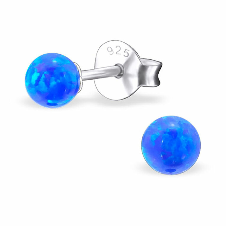 Kugel Ohrringe aus 925 Silber IN UNSEREM Hundeshop günstig kaufen