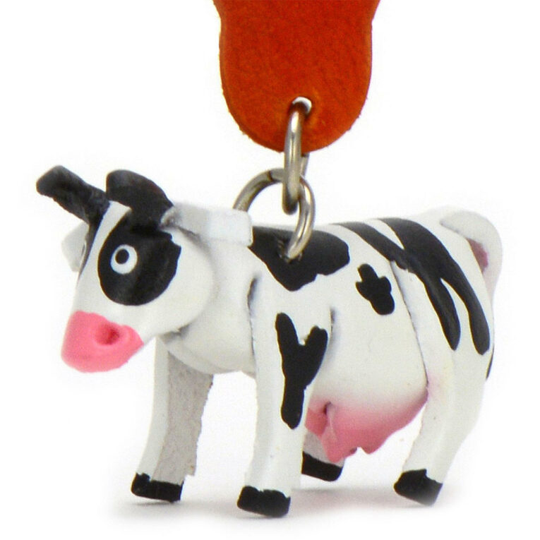 Kuh Schl?sselanh?nger aus Leder IN UNSEREM Hundeshop günstig kaufen