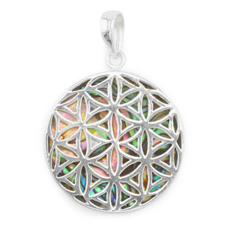 Lebensblume Anh?nger aus 925 Silber IN UNSEREM Hundeshop günstig kaufen