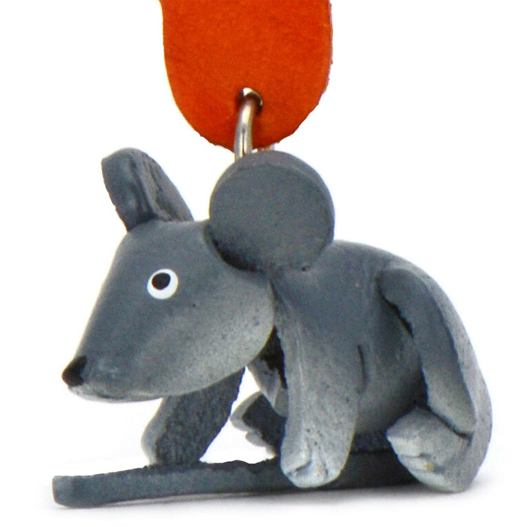 Maus Schl?sselanh?nger aus Leder IN UNSEREM Hundeshop günstig kaufen