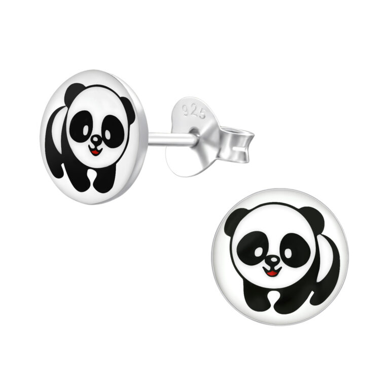 Panda Ohrringe aus 925 Silber IN UNSEREM Hundeshop günstig kaufen