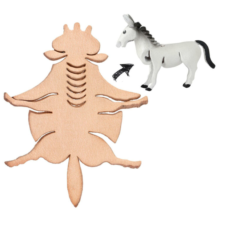 Pferd DIY Figur aus Leder IN UNSEREM Hundeshop günstig kaufen