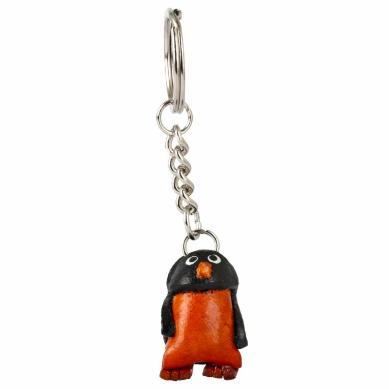 Pinguin Schl?sselanh?nger aus Leder IN UNSEREM Hundeshop günstig kaufen