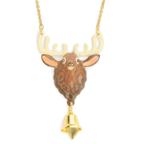 Rentier Halskette 18k Gold plattiert
