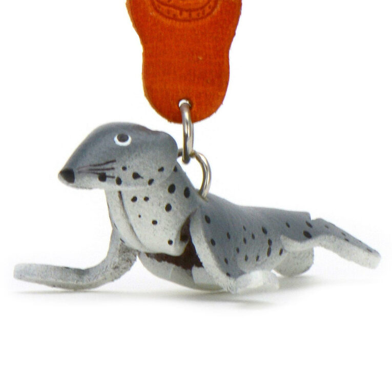 Robben Schl?sselanh?nger aus Leder IN UNSEREM Hundeshop günstig kaufen