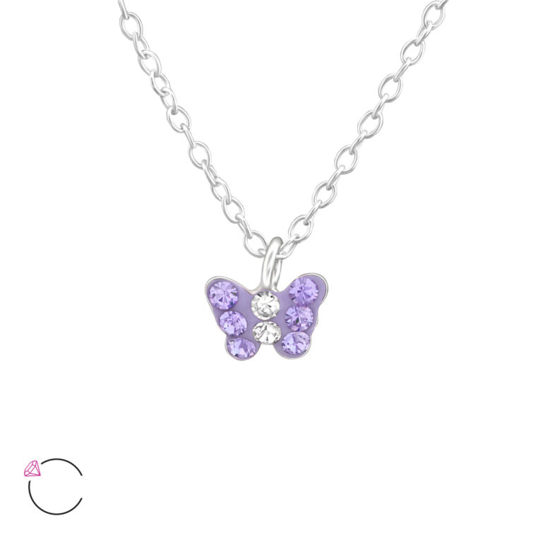 Schmetterling Halskette aus 925 Silber IN UNSEREM Hundeshop günstig kaufen