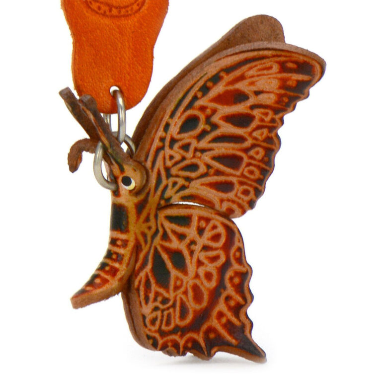 Schmetterling Schl?sselanh?nger aus Leder IN UNSEREM Hundeshop günstig kaufen