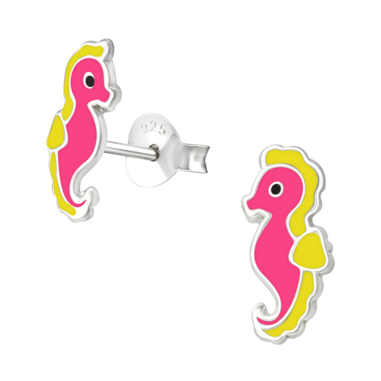 Seepferdchen Ohrringe aus 925 Silber IN UNSEREM Hundeshop günstig kaufen