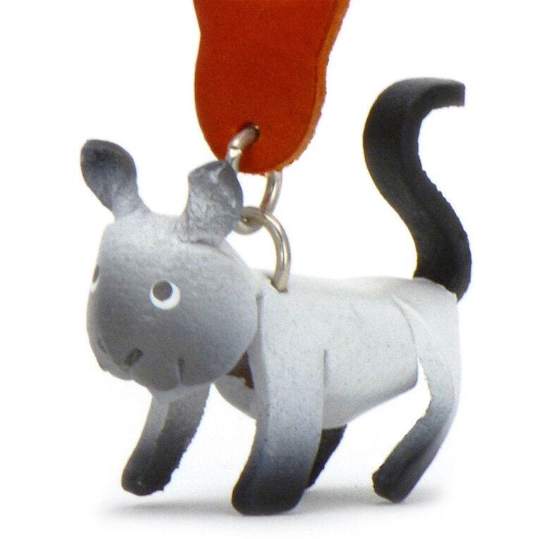 Siam Katzen Schl?sselanh?nger aus Leder IN UNSEREM Hundeshop günstig kaufen