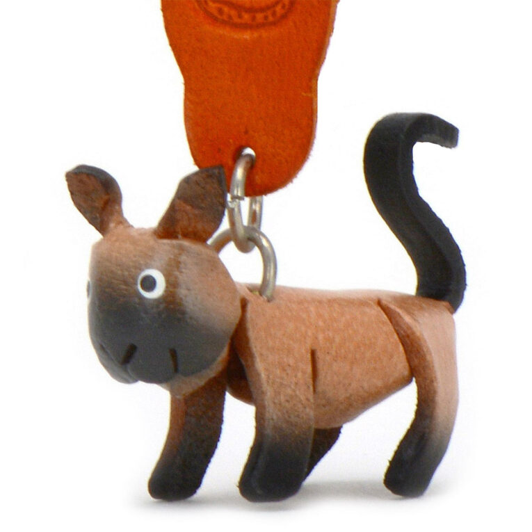 Somali Katzen Schl?sselanh?nger aus Leder IN UNSEREM Hundeshop günstig kaufen