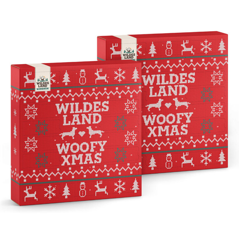 Adventskalender 2023 von Wildes Land Wildes Land steht für eine artgerechte und natürliche Hundeernährung