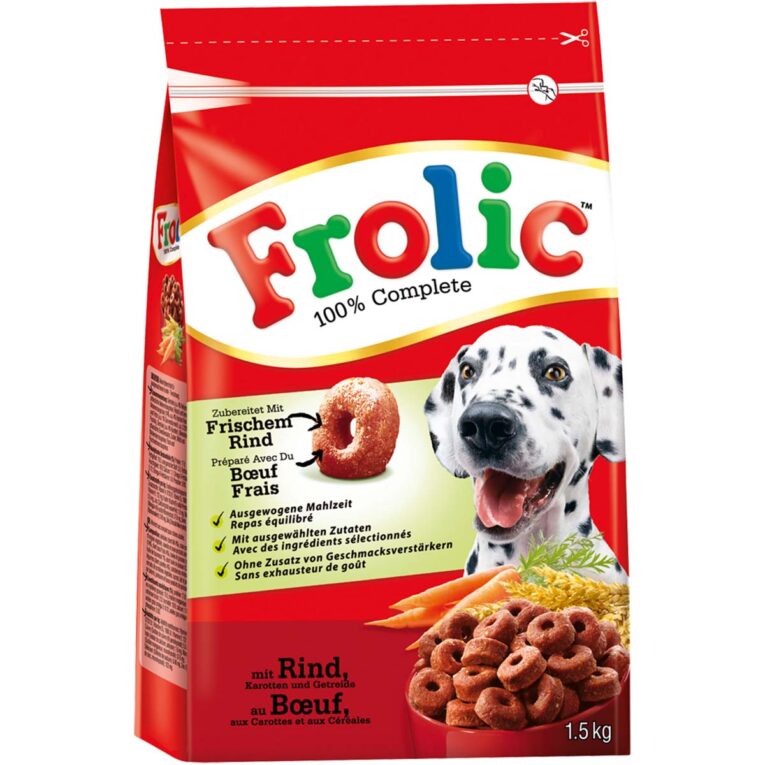 Frolic 100% Complete mit Rind Karotten und Getreide 1