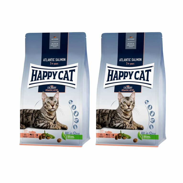 Happy Cat Culinary Adult Atlantik Lachs 300g+300g gratis