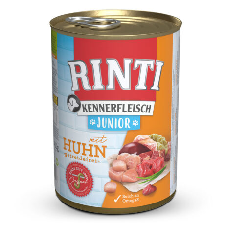 Rinti | Junior Huhn | Kennerfleisch | 12 x 400 g