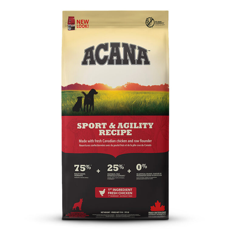 Acana - Trockenfutter - Dog Sport & Agility Dog (getreidefrei) Acana Dog Sport & Agility Dog ist reich an hochwertigen