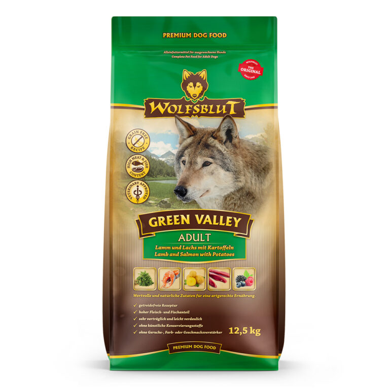 Wolfsblut Probierpaket Adult Green Valley In diesem Probierpaket bekommen Sie 2 x 12
