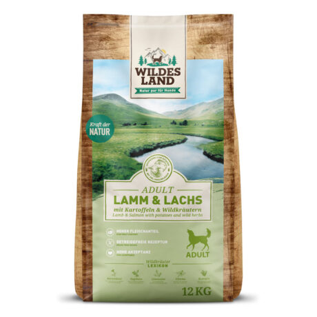 Wildes Land | Lamm & Lachs mit Kartoffel | Classic Adult | 30 kg