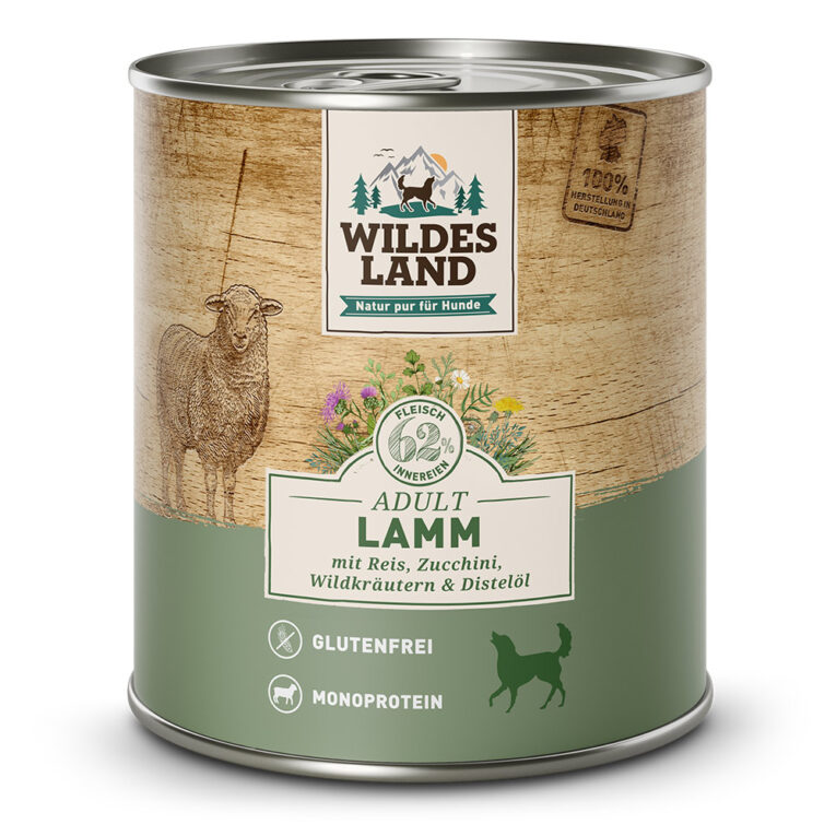 Nassfutter Lamm mit Reis