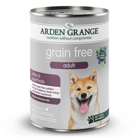 Arden Grange | Truthahn & Superfoods | Grain Free Adult | 12 x 395 g