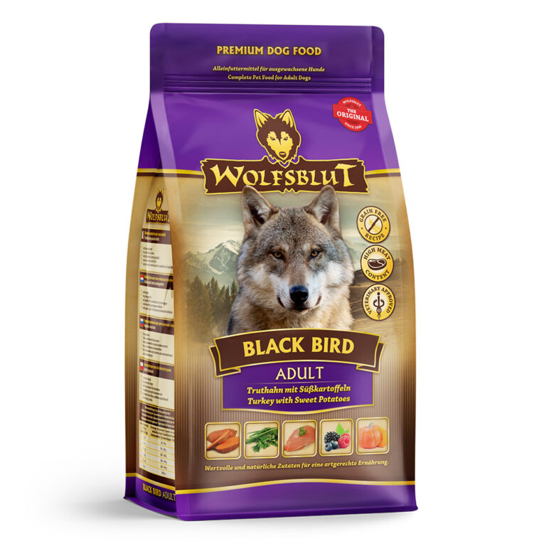 Wolfsblut Black Bird Adult In den Rocky Mountains Nordamerikas
