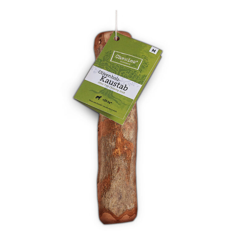 Chewies Olivenholz Der Chewies Olivenholz-Kaustab ist ein beliebtes und ganz natürliches Hundespielzeug und Kauprodukt aus dem Astholz des Oliven-Baums. Das Holz ist sehr hart
