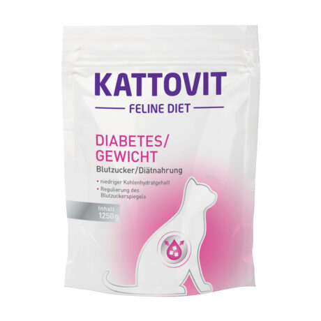 Kattovit | Diabetes / Gewicht | Feline Diet | 3 x 1,25 kg