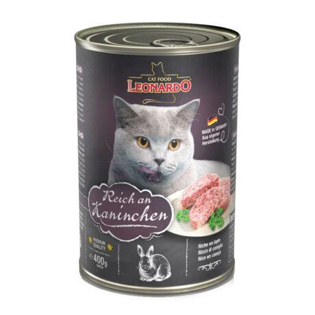 Leonardo | Reich an Kaninchen | Quality Selection | 12 x 400 g