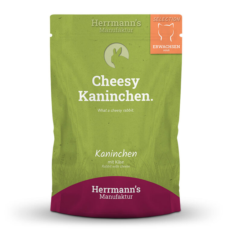 Herrmann's Selection Adult Kaninchen mit Käse oder "Cheesy Kaninchen" Was ist drin? 90