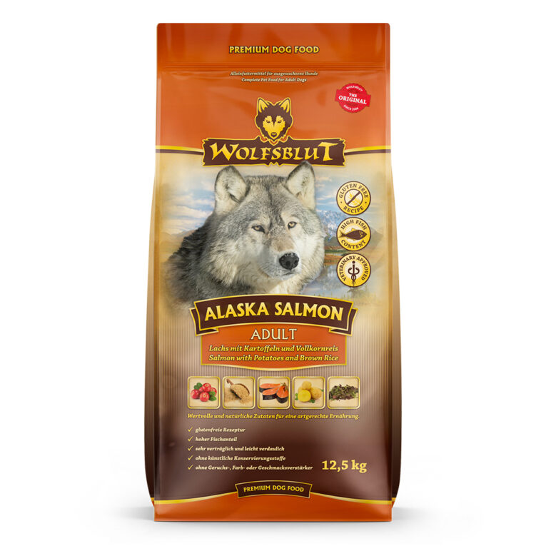 Wolfsblut Probierpaket Alaska Salmon Adult In diesem Probierpaket bekommen Sie 2 x 12