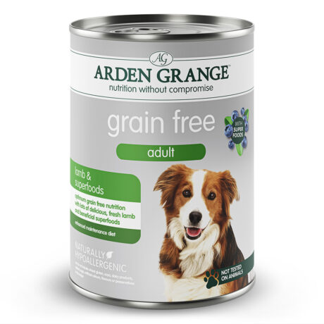 Arden Grange | Lamm & Superfoods | Grain Free Adult | 12 x 395 g