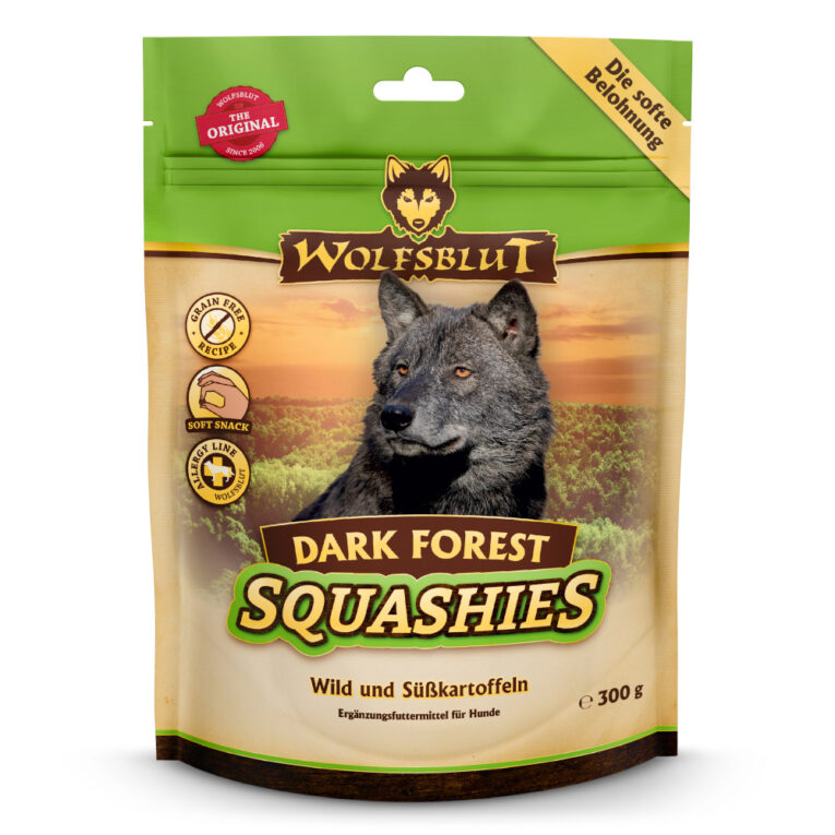 Wolfsblut Dark Forest Squashies   Wolfsblut Squashies sind softe Hundesnacks ohne Getreide