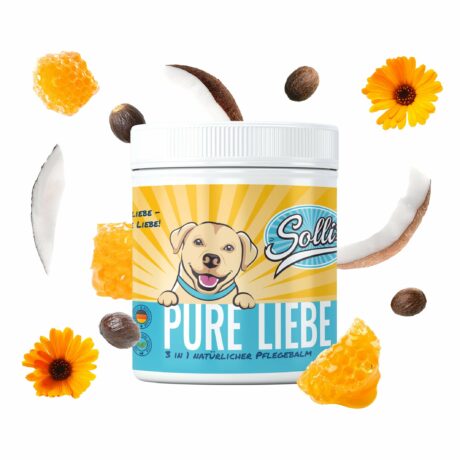 Pure Liebe - Natürlicher Schutzbalm für Pfoten, Nase & Haut