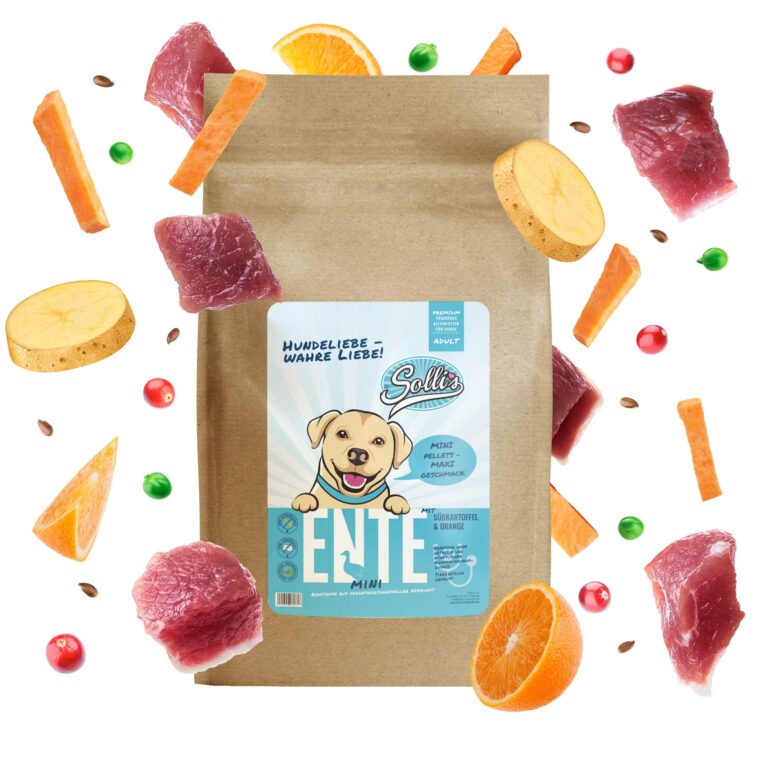 Trockenfutter Ente-Minis | kleine Rassen IN UNSEREM Hundeshop günstig kaufen