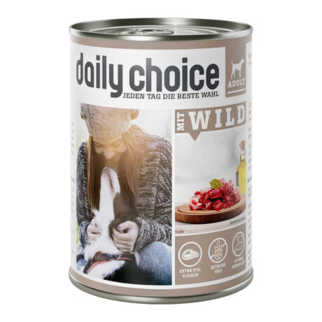 daily choice | mit Wild |  | 30 x 400 g
