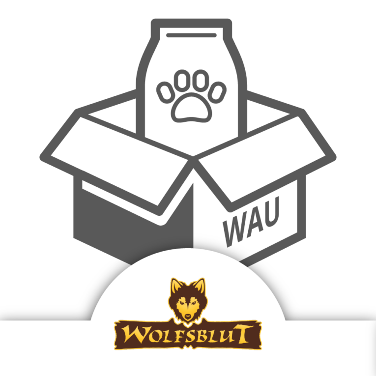Trockenfutter WAU Box - Rocky Entdecken Sie jetzt die leckeren Hundefutter von Wolfsblut. Das Probierpaket zum selbst Kombinieren ist perfekt