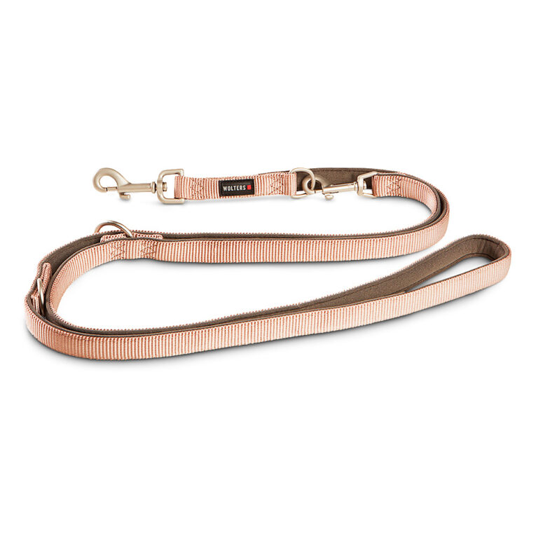Führleine Professional Comfort Die Wolters Professional Comfort Führleine für Hunde liegt besonders angenehm in der Hand. Sie besteht auf der Oberseite aus einem robustem Nylonmaterial