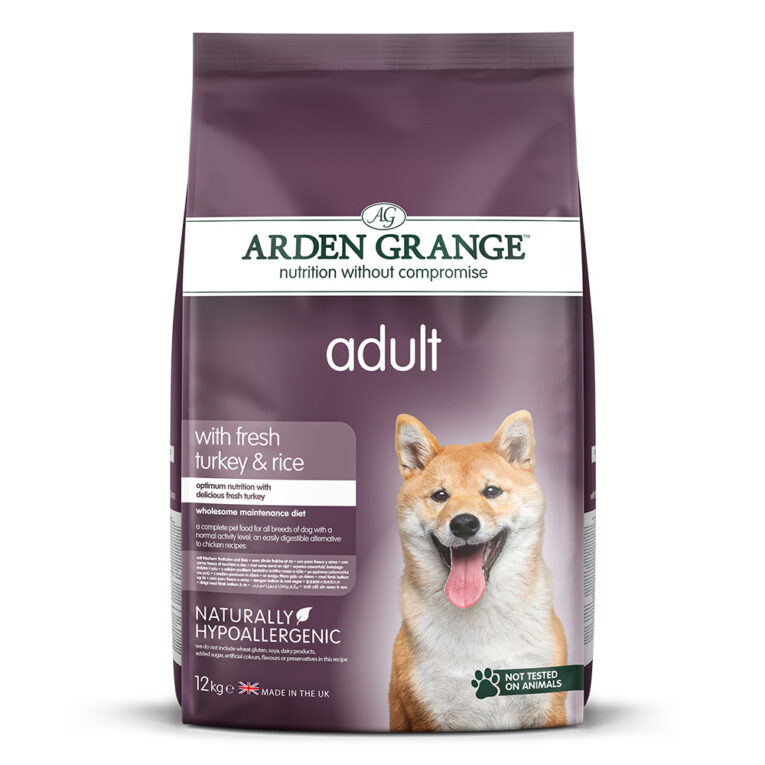 Arden Grange Adult - mit frischem Truthahn und Reis Dies ist eine hervorragende hochverdauliche Premium-Alleinfutterrezeptur mit Truthahn
