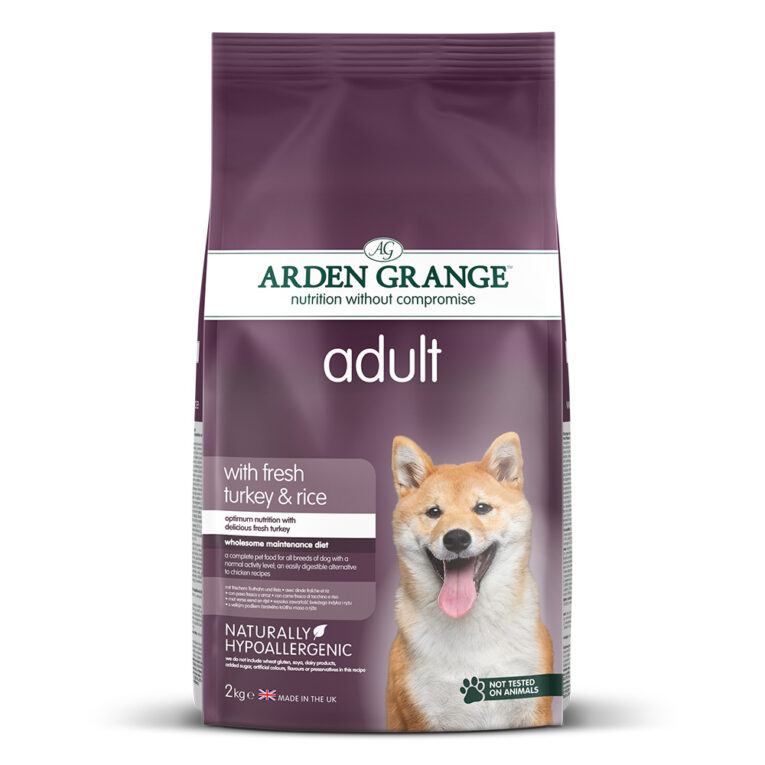 Arden Grange Adult - mit frischem Truthahn und Reis Dies ist eine hervorragende hochverdauliche Premium-Alleinfutterrezeptur mit Truthahn