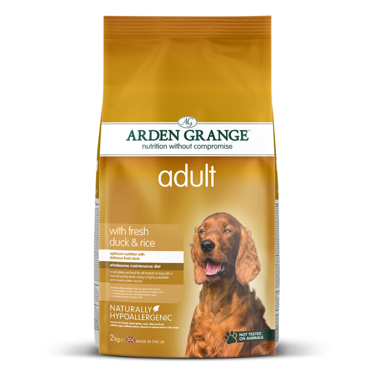 Arden Grange Adult mit frischer Ente & Reis Dies ist eine hervorragende hochverdauliche Premium-Alleinfutterrezeptur mit Ente