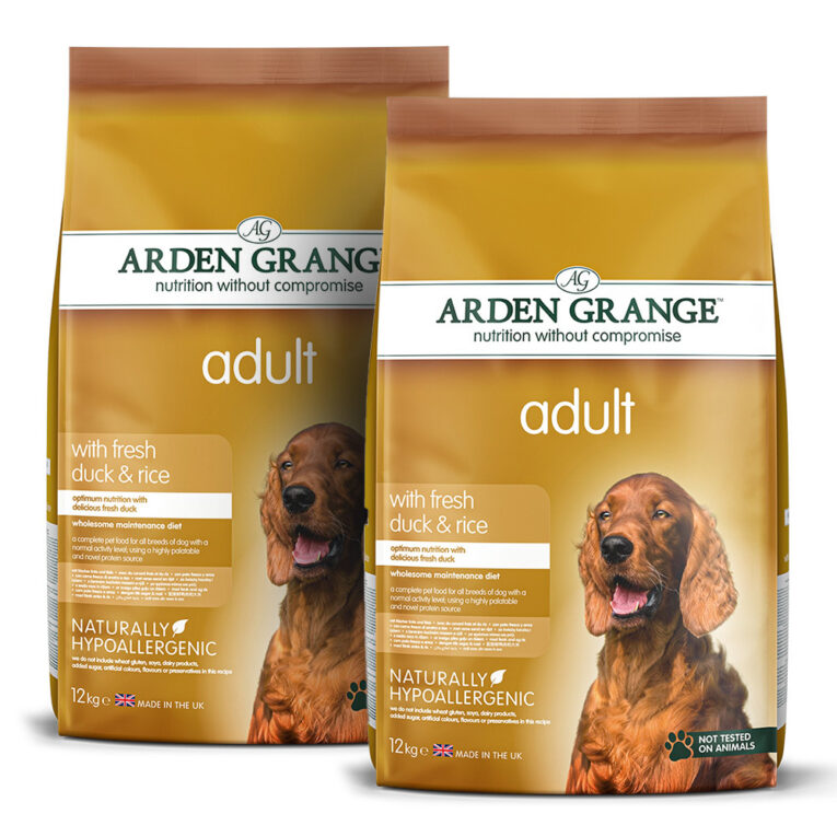 Arden Grange Adult mit frischer Ente & Reis Dies ist eine hervorragende hochverdauliche Premium-Alleinfutterrezeptur mit Ente