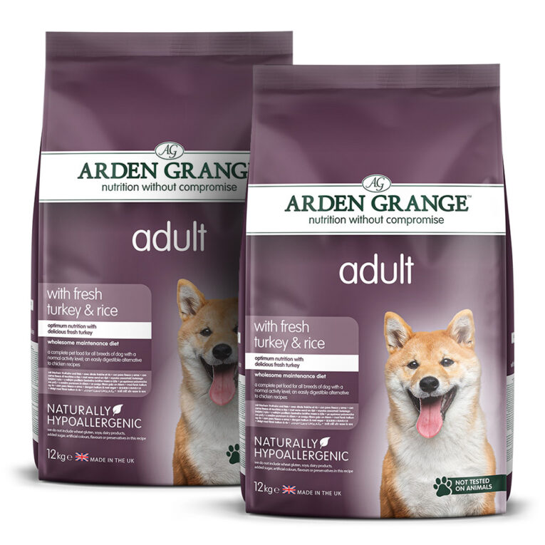 Arden Grange Adult - mit frischem Truthahn und Reis Dies ist eine hervorragende hochverdauliche Premium-Alleinfutterrezeptur mit Truthahn