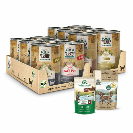 Wildes Land | Nassfutter Probierpaket | 1 Paket