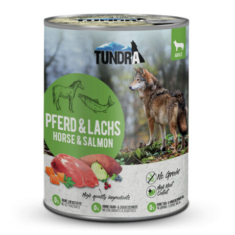 Tundra | Pferd & Lachs | Dog | 24 x 800 g
