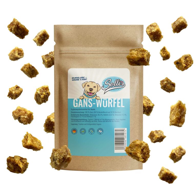 Mini-Fleischwürfel Gans IN UNSEREM Hundeshop günstig kaufen