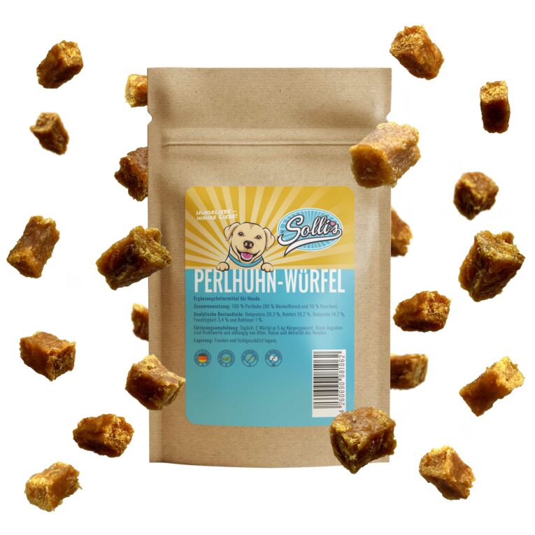 Mini-Fleischwürfel Perlhuhn IN UNSEREM Hundeshop günstig kaufen