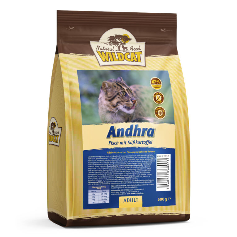 Wildcat - Trockenfutter - Andhra (getreidefrei) – Forelle