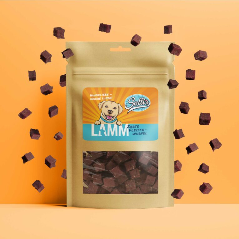 Zarter Liebesbeweis - Lamm Fleischwürfel IN UNSEREM Hundeshop günstig kaufen